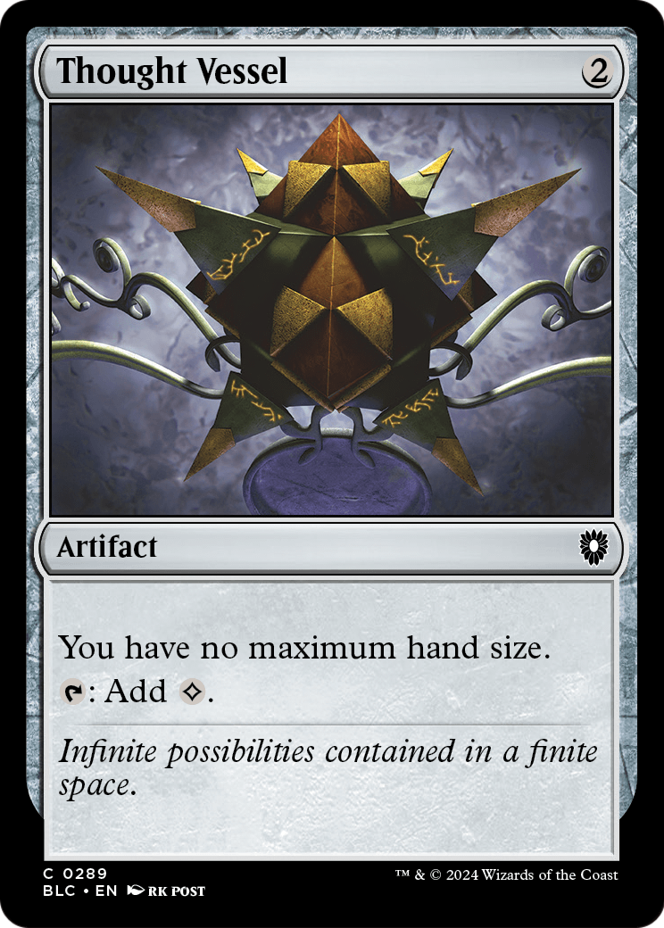 Thought Vessel (BLC-289) [Bloomburrow Commander]
