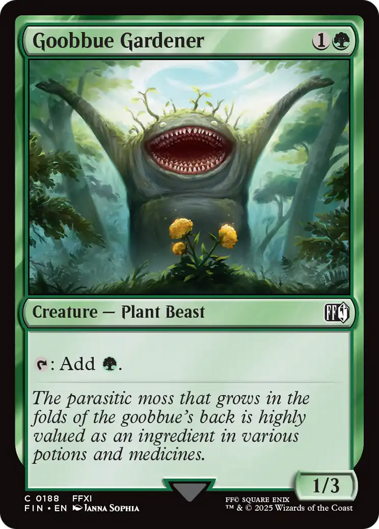Goobbue Gardener (FIN-188) [FINAL FANTASY] Foil