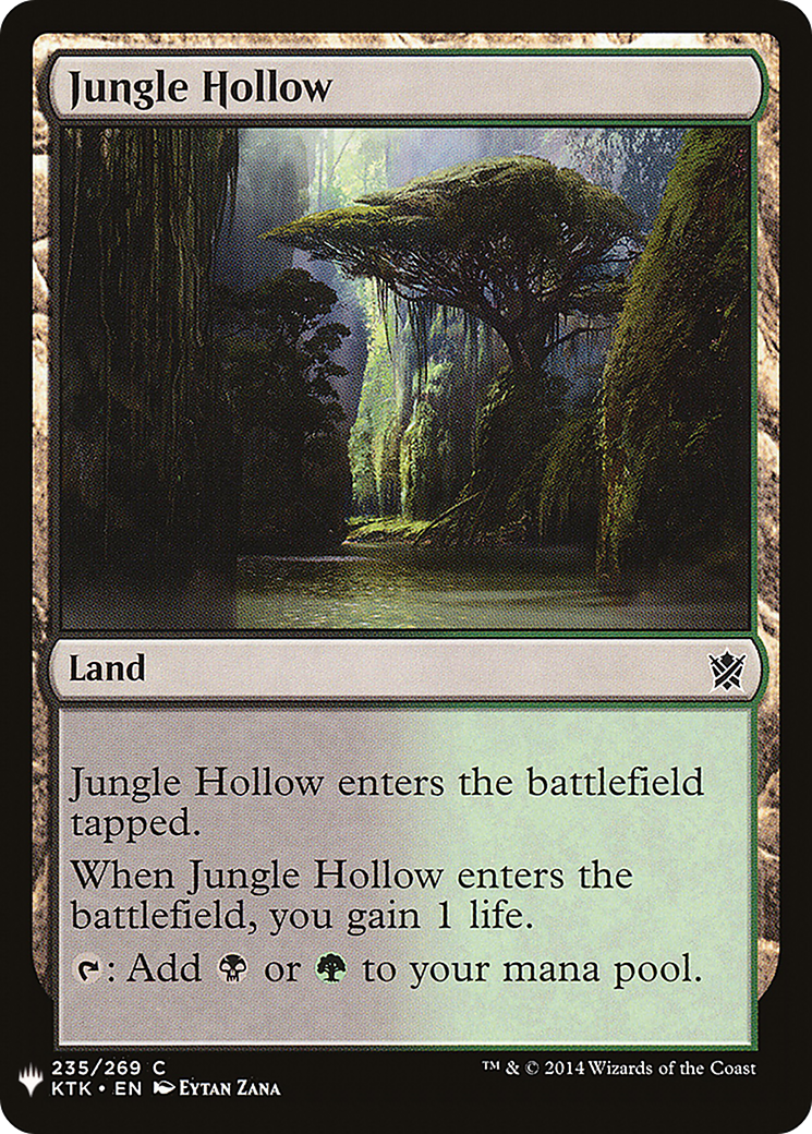 Jungle Hollow (LIST-KTK-235) [The List]