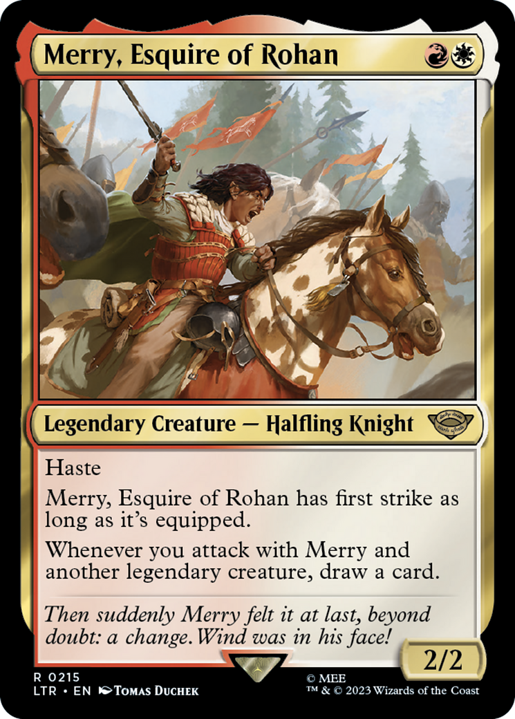Merry, Esquire of Rohan (LTR-215) [The Lord of the Rings: Tales of Middle-earth]
