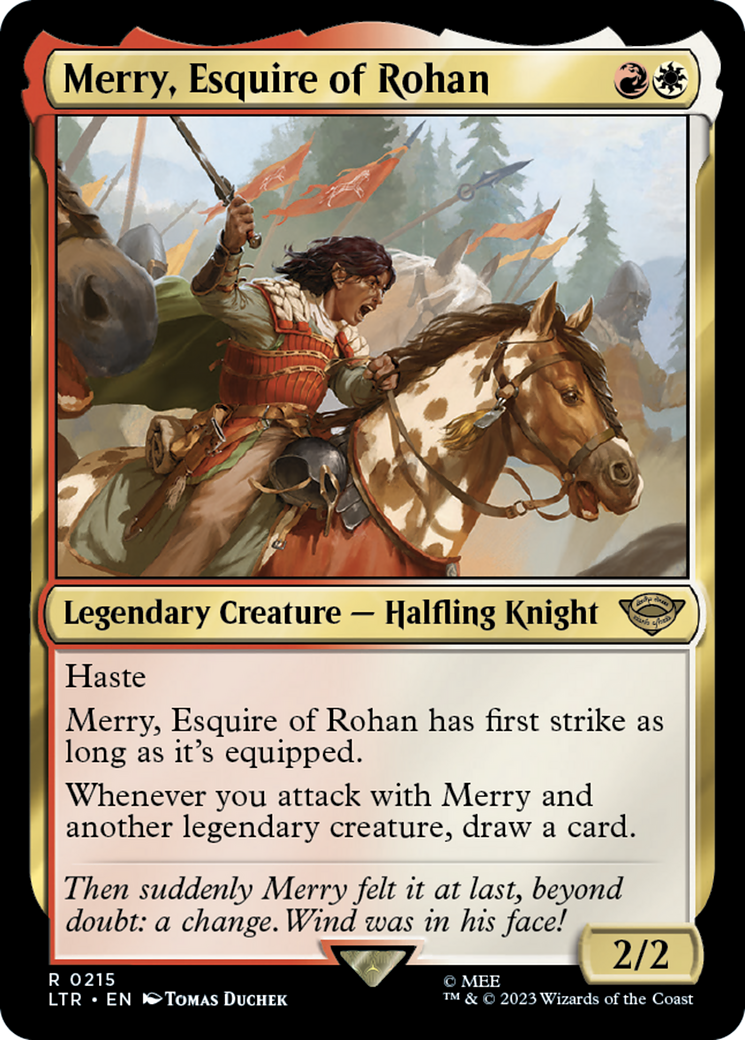 Merry, Esquire of Rohan (LTR-215) [The Lord of the Rings: Tales of Middle-earth]