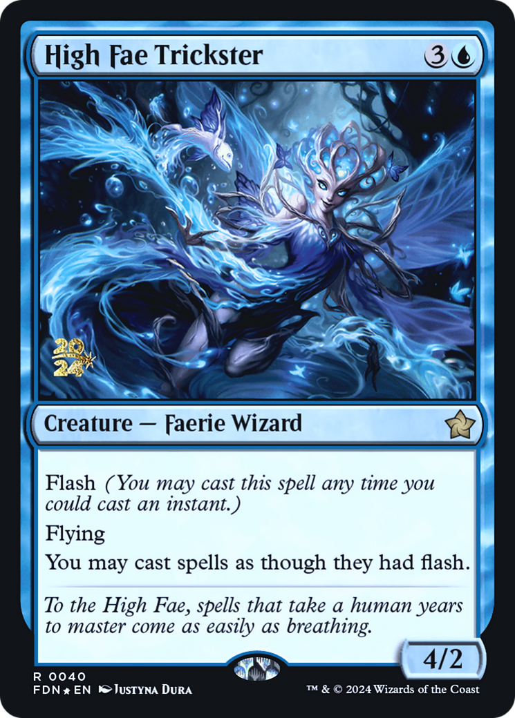 High Fae Trickster (PRE-40S) [Foundations Promos] Foil