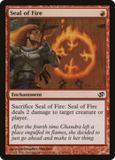 Seal of Fire (DD2-050) [Duel Decks: Jace vs. Chandra]