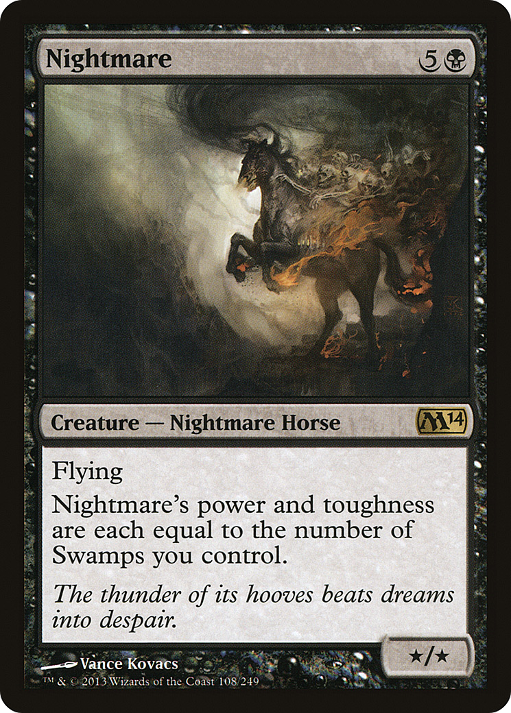 Nightmare (M14-108) [Magic 2014]