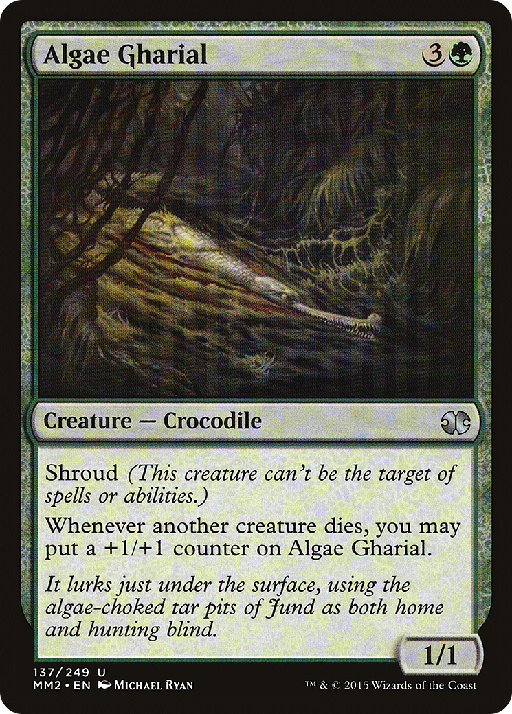 Algae Gharial (MM2-137) [Modern Masters 2015] Foil
