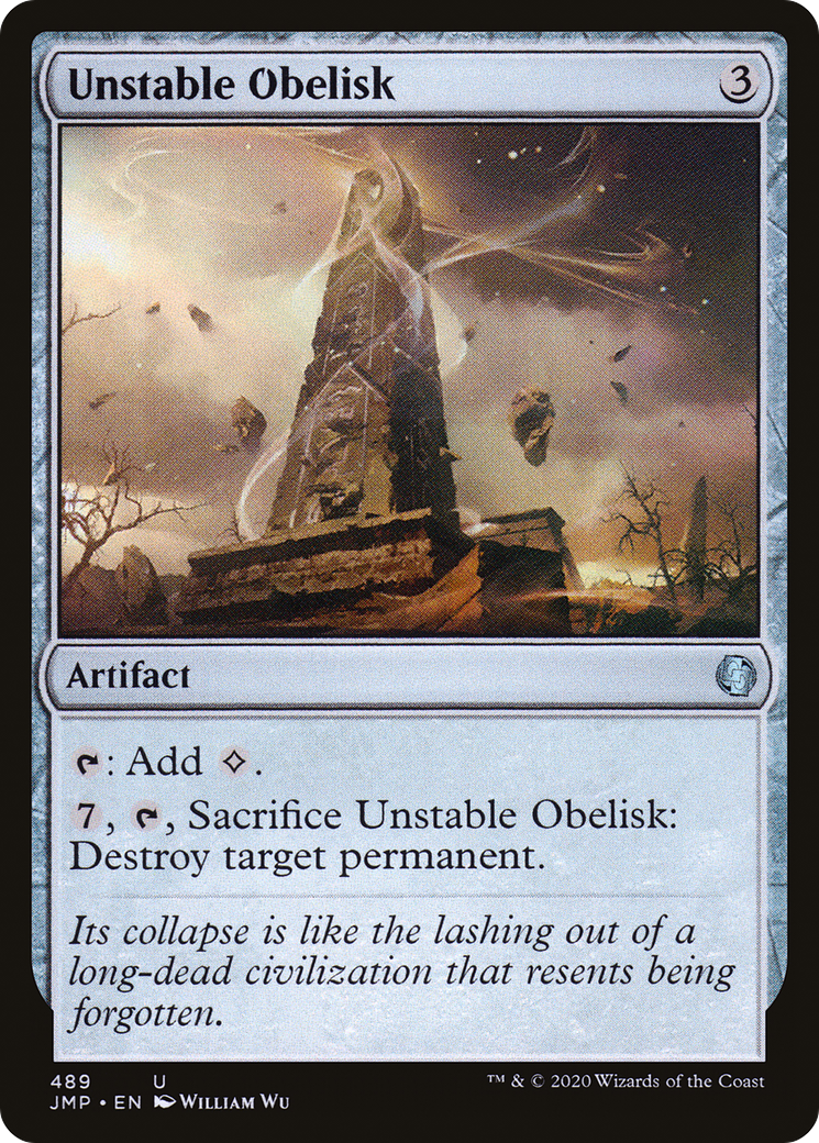 Unstable Obelisk (JMP-489) [Jumpstart]