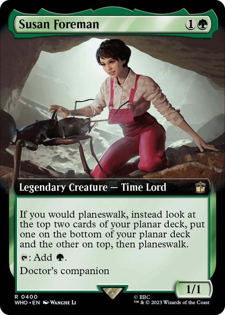 Susan Foreman (WHO-400) [Doctor Who]: (Extended Art) Foil