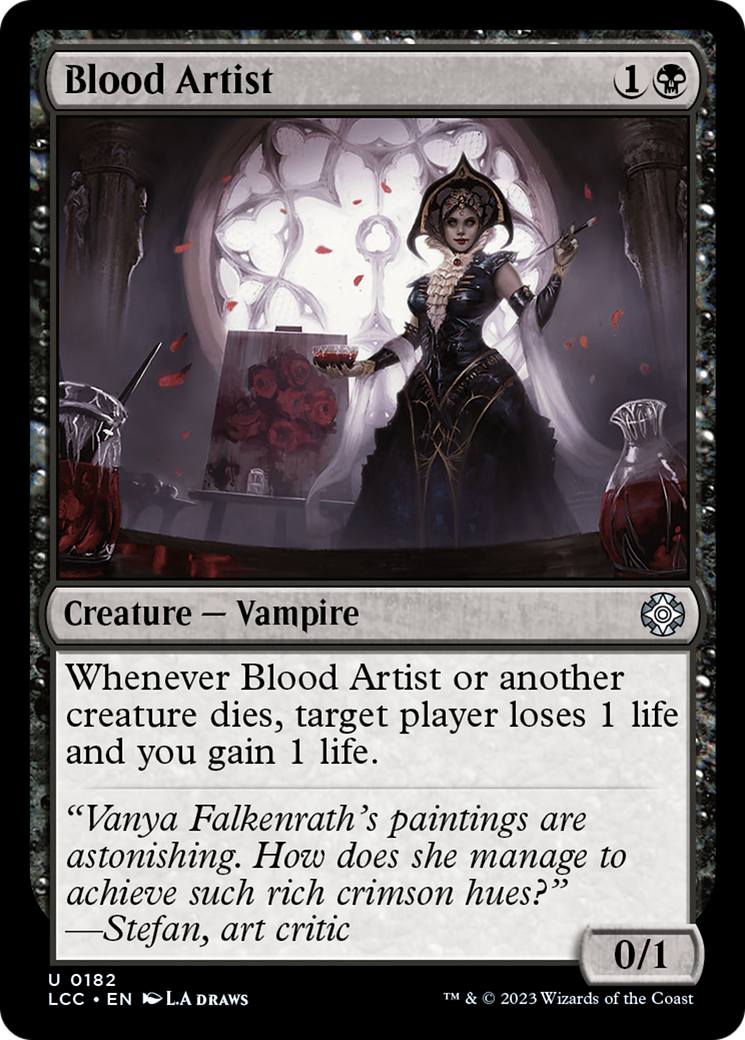 Blood Artist (LCC-182) [The Lost Caverns of Ixalan Commander]