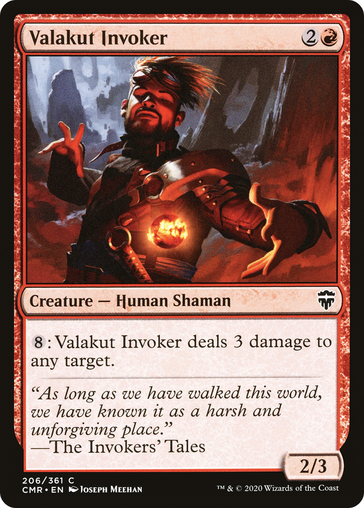 Valakut Invoker (CMR-206) [Commander Legends] Foil