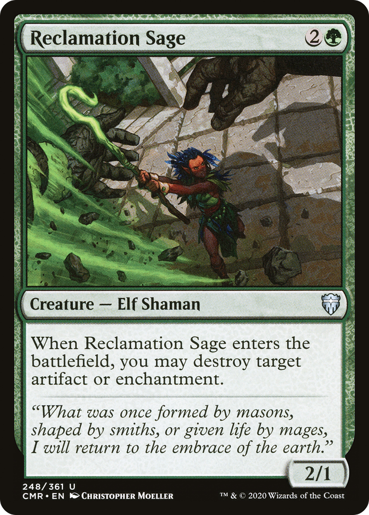 Reclamation Sage (CMR-248) [Commander Legends]