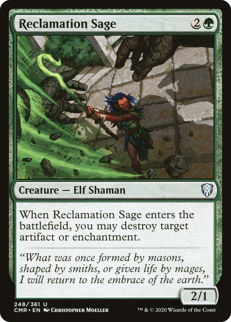 Reclamation Sage (CMR-248) [Commander Legends]