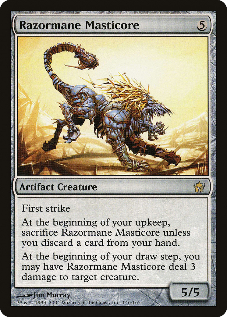 Razormane Masticore (5DN-146) [Fifth Dawn]