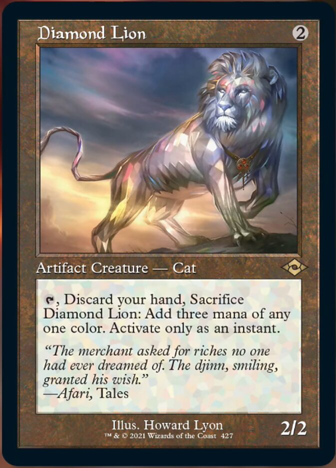 Diamond Lion (MH2-427) [Modern Horizons 2]