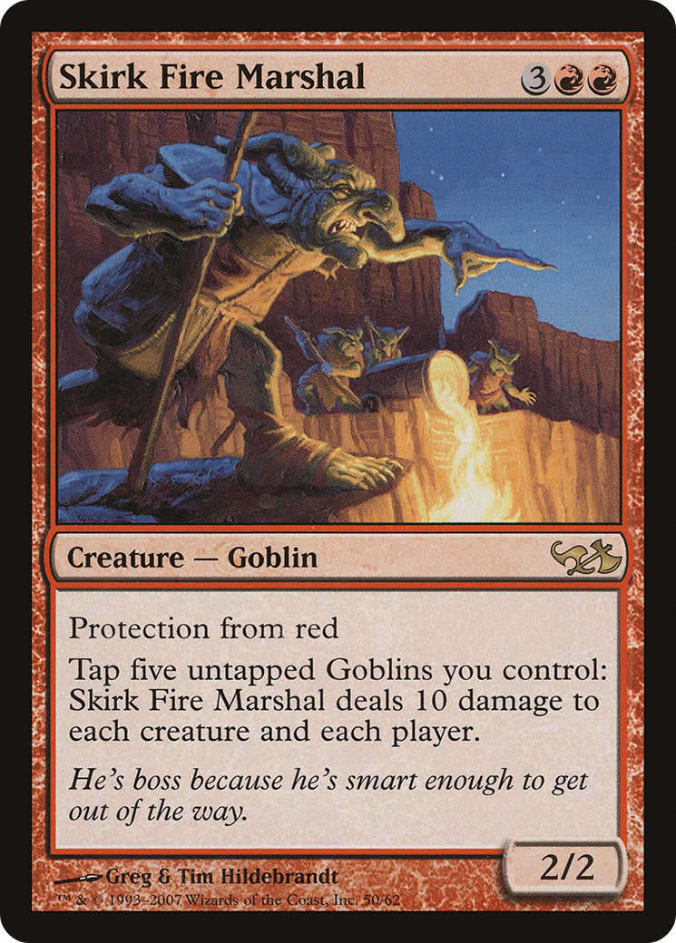 Skirk Fire Marshal (EVG-050) [Duel Decks: Elves vs. Goblins]