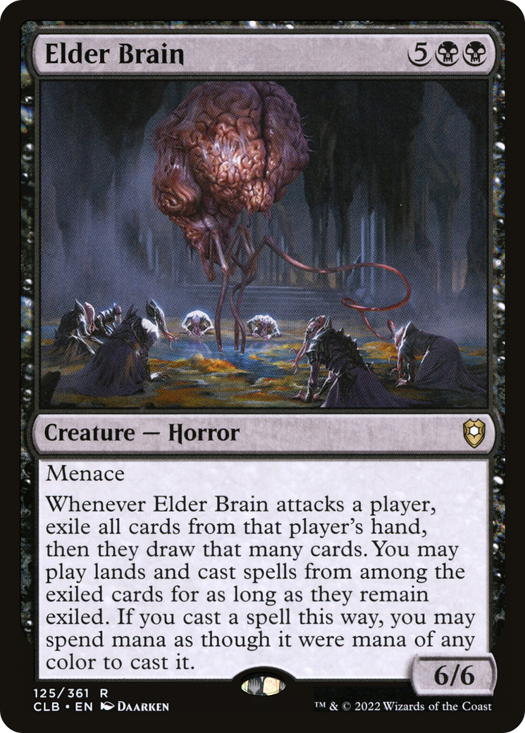 Elder Brain (CLB-125) [Commander Legends: Battle for Baldur's Gate]