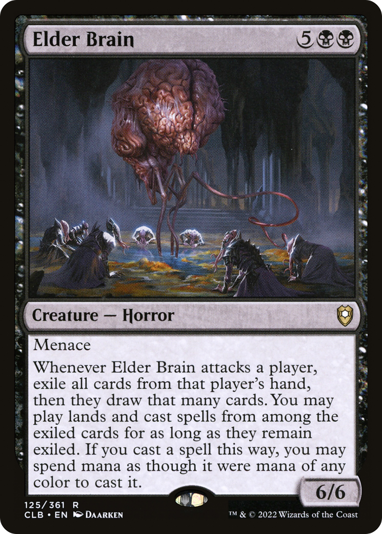Elder Brain (CLB-125) [Commander Legends: Battle for Baldur's Gate]