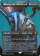 Mikaeus, the Unhallowed (Textured Foil) (CMM-1061) (Borderless) [Commander Masters] Foil