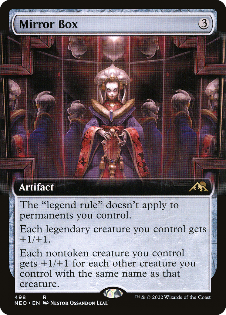 Mirror Box (Extended Art) (NEO-498) [Kamigawa: Neon Dynasty]