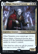 Edgar, Charmed Groom // Edgar Markov's Coffin (PRE-236S) [Innistrad: Crimson Vow Promos]: (Double Faced Transform) Foil