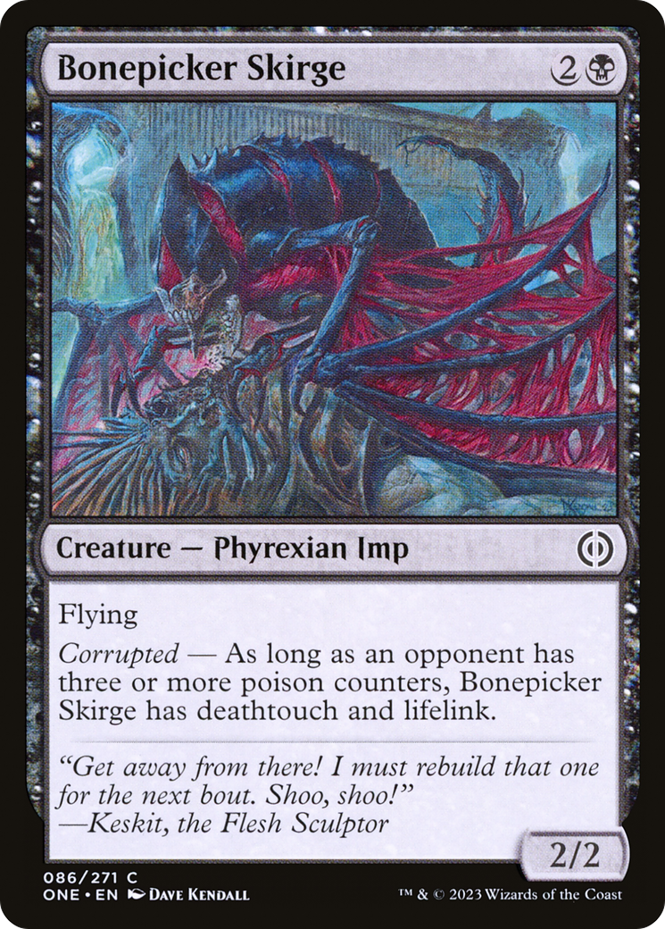 Bonepicker Skirge (ONE-086) [Phyrexia: All Will Be One]