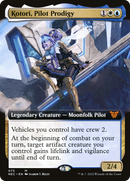 Kotori, Pilot Prodigy (Extended Art) (NEC-075) [Neon Dynasty Commander]
