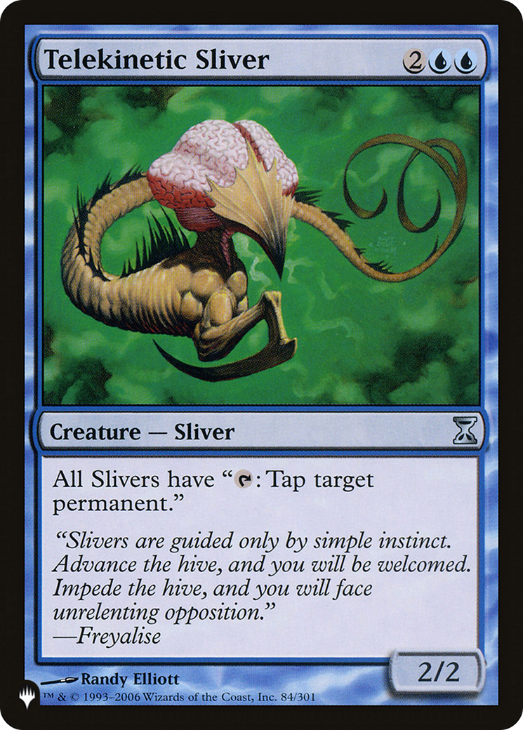 Telekinetic Sliver (LIST-TSP-84) [The List]
