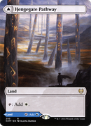 Hengegate Pathway // Mistgate Pathway (KHM-293) [Kaldheim]: (Showcase) (Borderless)