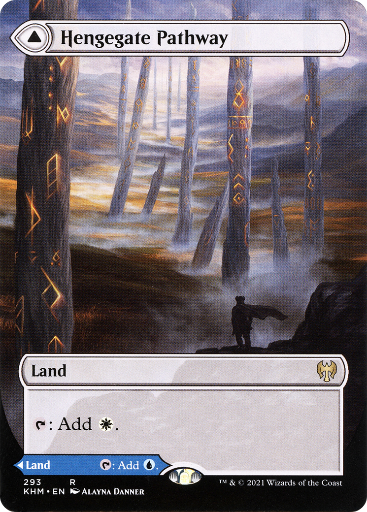 Hengegate Pathway (Borderless) (KHM-293) (Showcase) (Borderless) [Kaldheim]
