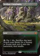 Verdant Catacombs (Borderless) (Dragonscale Foil) (SPG-118) [Special Guests] (Borderless) Foil