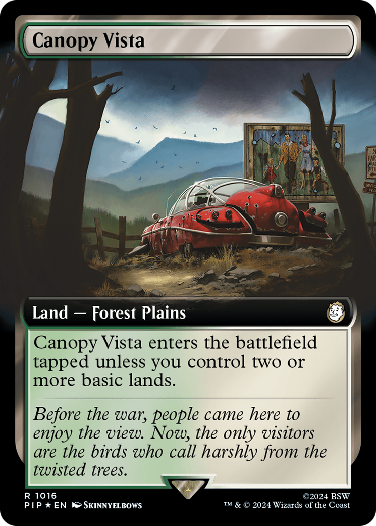 Canopy Vista (PIP-1016) [Fallout]: (Extended Art) Foil