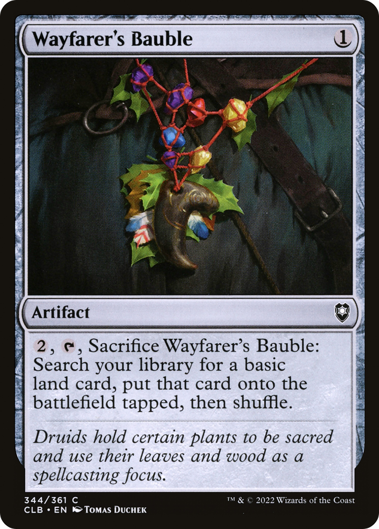 Wayfarer's Bauble (CLB-344) [Commander Legends: Battle for Baldur's Gate]
