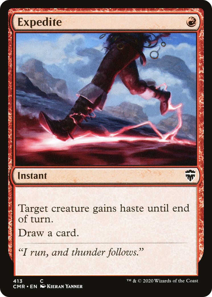 Expedite (CMR-413) [Commander Legends]
