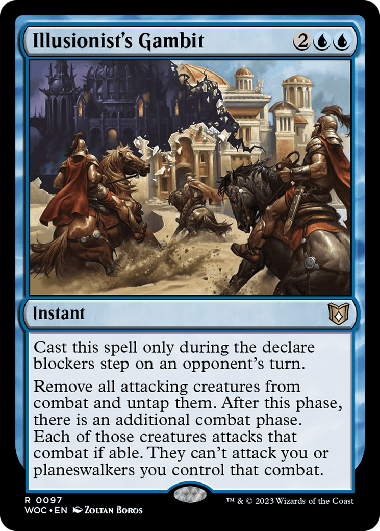 Illusionist's Gambit (WOC-097) [Wilds of Eldraine Commander]