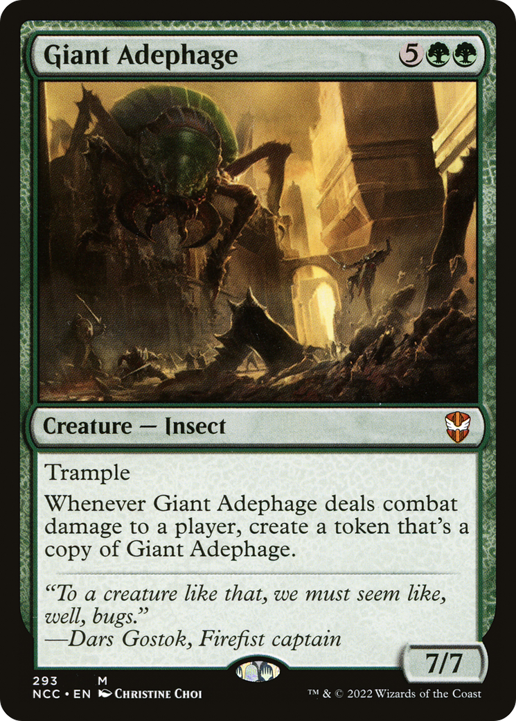 Giant Adephage (NCC-293) [New Capenna Commander]