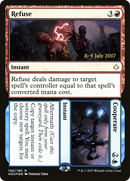 Refuse // Cooperate (PRE-156S) [Hour of Devastation Promos] Foil