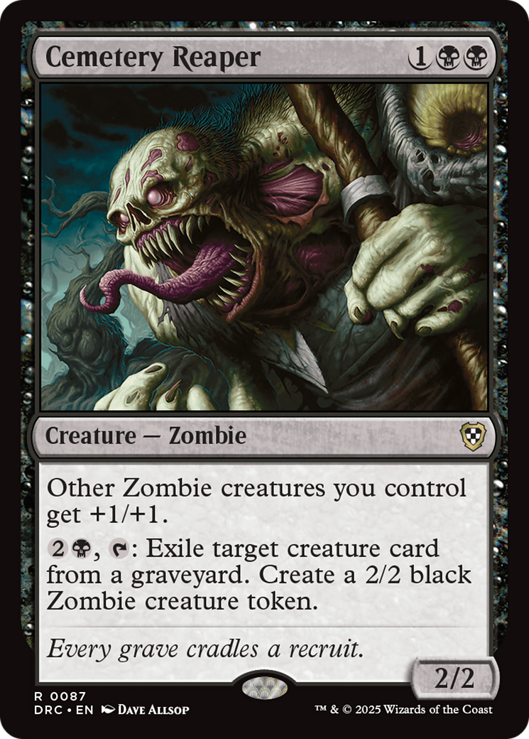 Cemetery Reaper (DRC-087) [Commander: Aetherdrift]