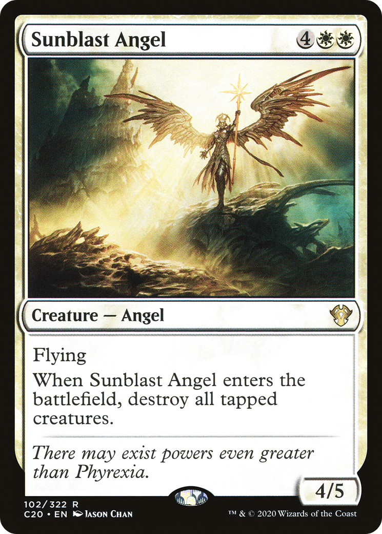 Sunblast Angel (C20-102) [Commander 2020]