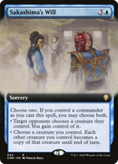 Sakashima's Will (Extended Art) (CMR-642) [Commander Legends]