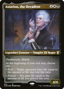 Astarion, the Decadent (Foil Etched) (CLB-524) [Commander Legends: Battle for Baldur's Gate] Foil