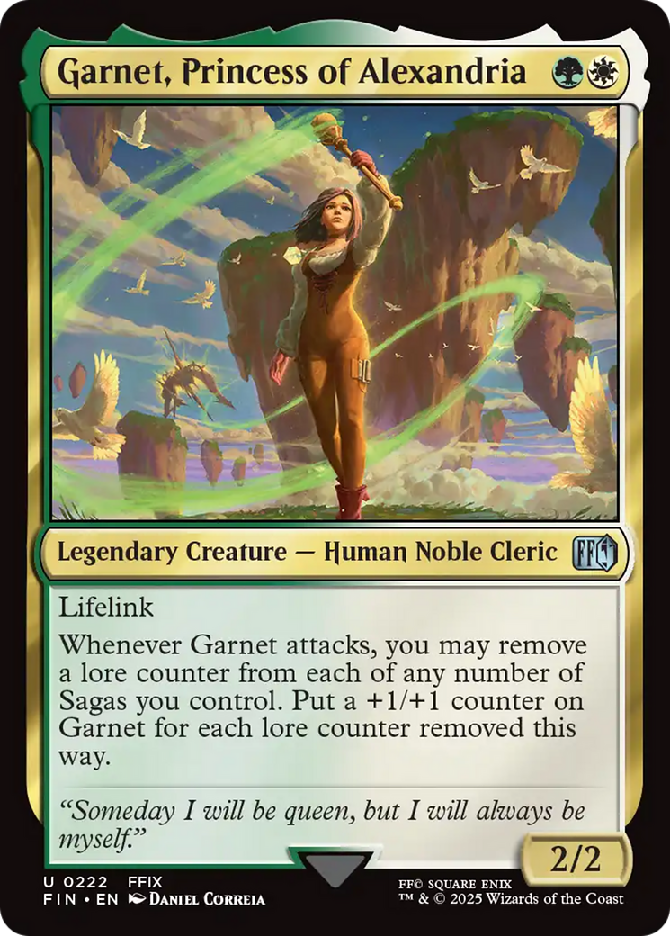 Garnet, Princess of Alexandria (FIN-222) [FINAL FANTASY] Foil