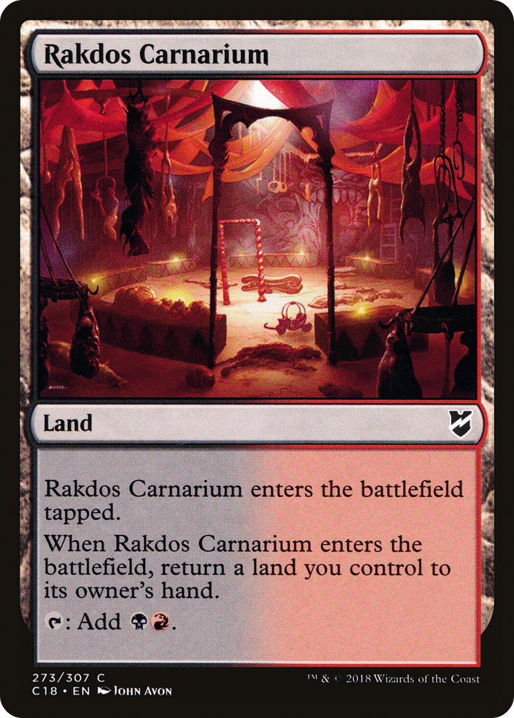 Rakdos Carnarium (C18-273) [Commander 2018]