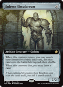 Solemn Simulacrum (FDN-729) [Foundations]: (Extended Art) Foil