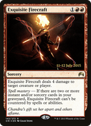 Exquisite Firecraft (PRE-143S) [Magic Origins Promos] Foil
