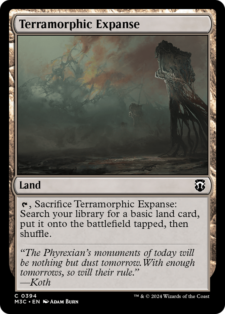 Terramorphic Expanse (M3C-394) [Modern Horizons 3 Commander]