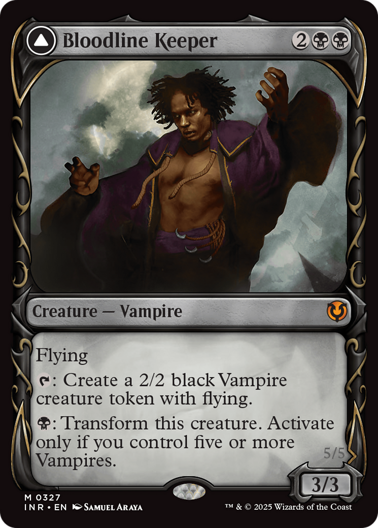 Bloodline Keeper // Lord of Lineage (INR-327) [Innistrad Remastered]: (Showcase)