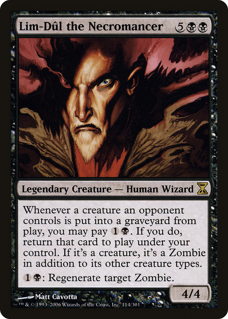 Lim-Dûl the Necromancer (TSP-114) [Time Spiral]