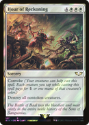 Hour of Reckoning (Surge Foil) (40K-187) [Warhammer 40,000 Commander] Foil