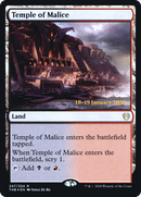 Temple of Malice (PRE-247S) [Theros Beyond Death Promos] Foil