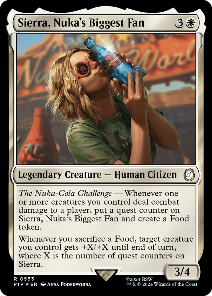 Sierra, Nuka's Biggest Fan (PIP-553) [Fallout] Foil