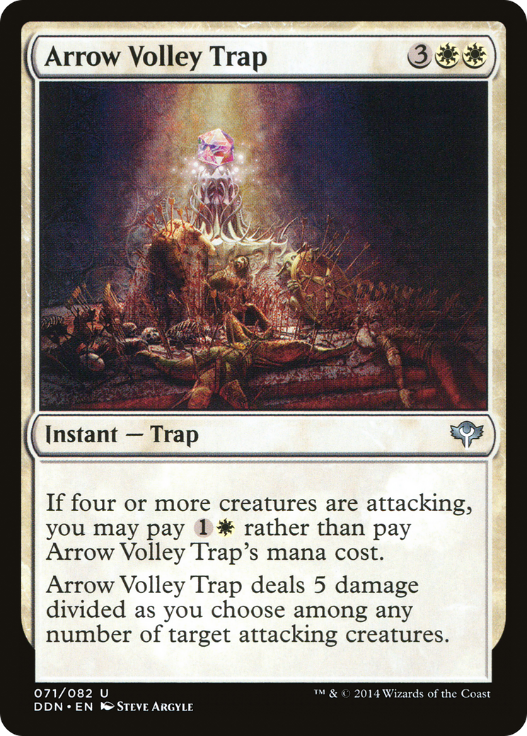 Arrow Volley Trap (DDN-071) [Duel Decks: Speed vs. Cunning]